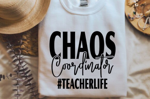 Chaos Coordinator SVG PNG Teacher T-shir Graphics