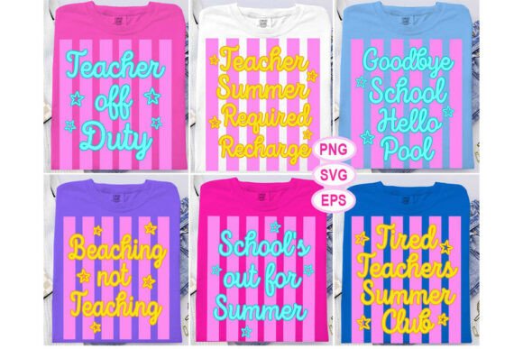 Striped Last Day of School Bundle