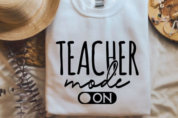 Teacher Mode SVG T-Shirt Design
